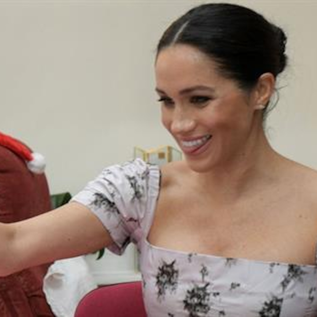 Meghan Markle Flaunts Baby Bump at Charity Outing